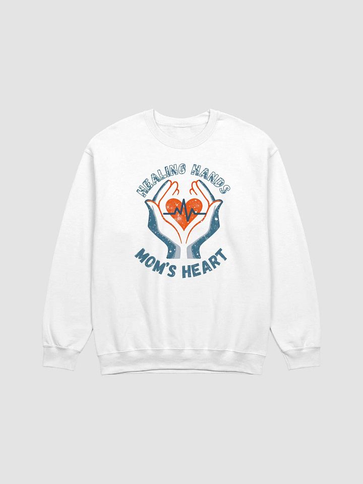 Mom's Heart Awareness Crewneck Sweatshirt product image (1)