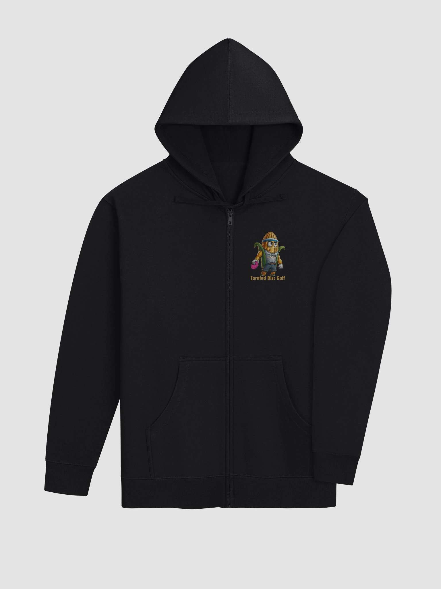 Cornfed Disc Golf Zip-Up Hoodie product image (4)