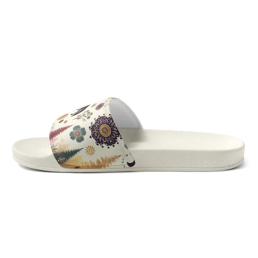 Mystic Forest Wolf Slide Sandals product image (4)