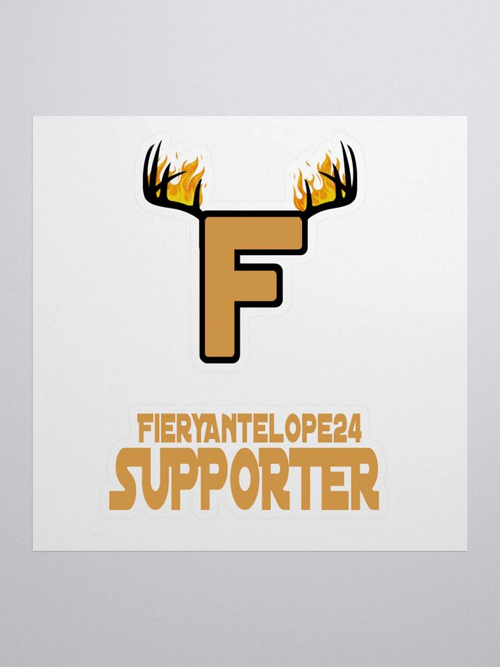 Fiery Gold Stickers product image (1)