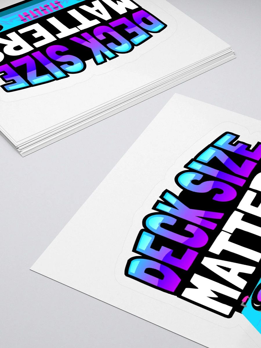 DECK SIZE MATTERS STICKER product image (11)