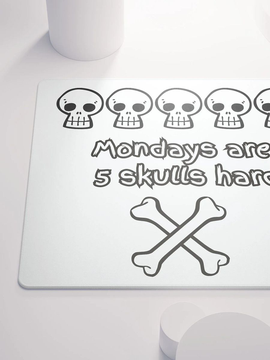 5 Skulls Hard Gaming Mouse Pad product image (6)