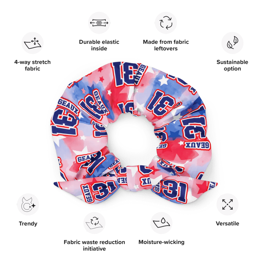 RWB Geaux 31 Custom Hair Tie product image (12)