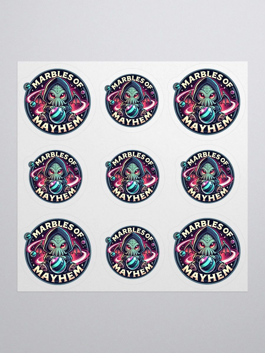 Marbles of Mayhem Sticker Pack: Stick Your Fate to the Abyss product image (1)