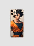 Goku Inspired iPhone Case - Fits iPhone 7/8 to iPhone 15 Pro Max - Saiyan Design, Durable Protection product image (1)