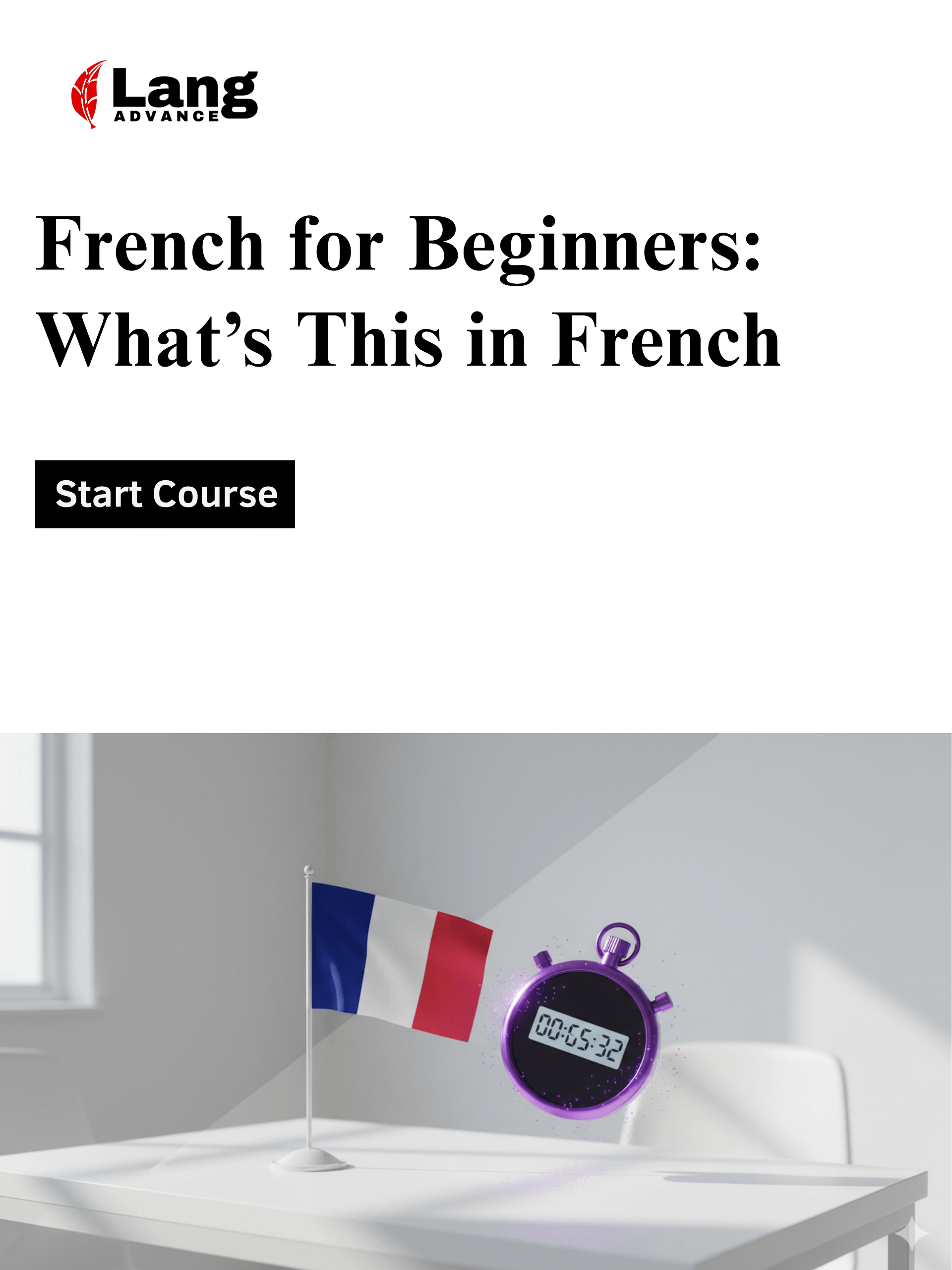 French For Beginners- What Do We Call This In French product image (1)