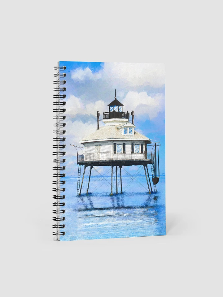 Middle Bay Lighthouse - Mobile Alabama Spiral Notebook product image (1)