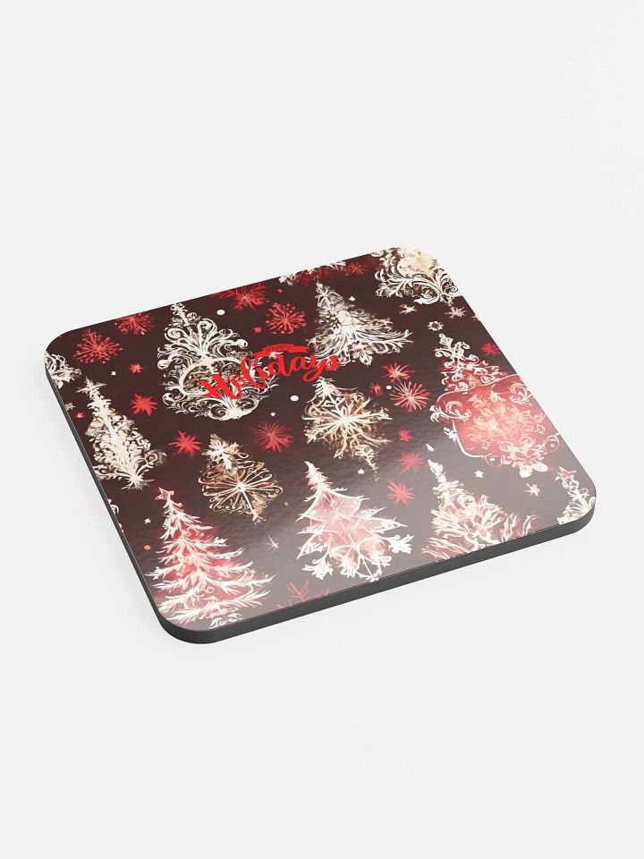Festive Holidays Tree Coasters gift for entertainers moms colleagues friends product image (2)