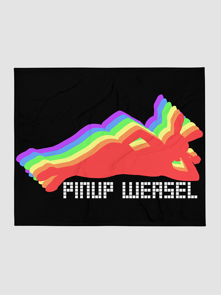Pinup Weasel Blanket product image (1)