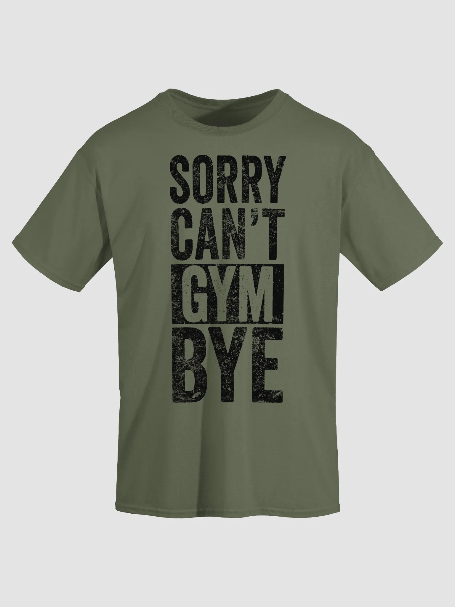 Sorry Can't Gym Bye T-Shirt product image (21)