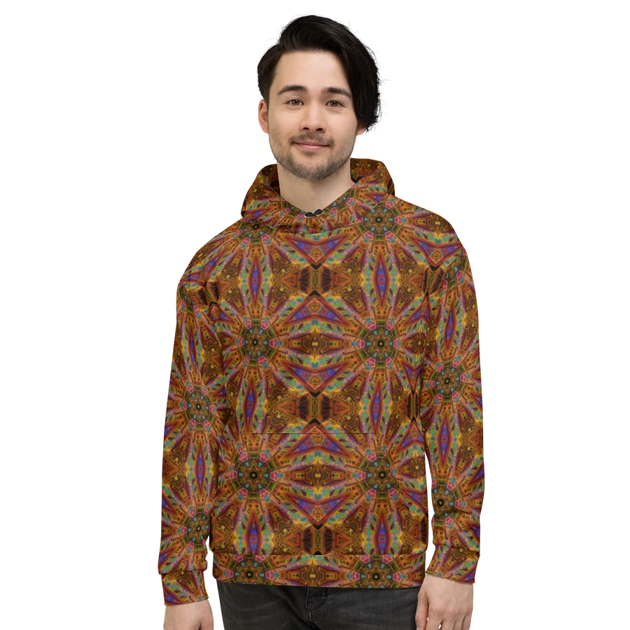 Abstract Darkly Impressive Repeating Pattern Unisex Unisex All Over Print Hoodie product image (5)