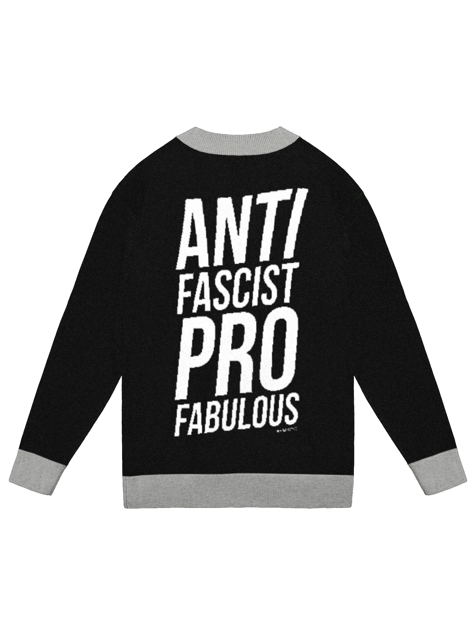 FUTILE DEVICE: ANTIFASCIST PRO FABULOUS (CARDIGAN) product image (2)