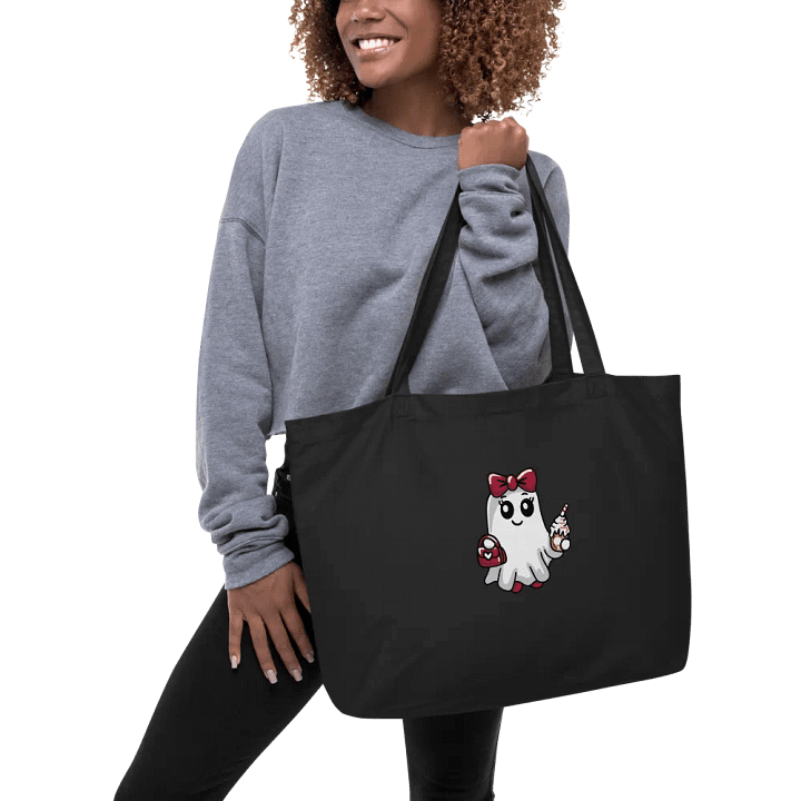 Stylish Ghost Organic Cotton Tote product image (2)