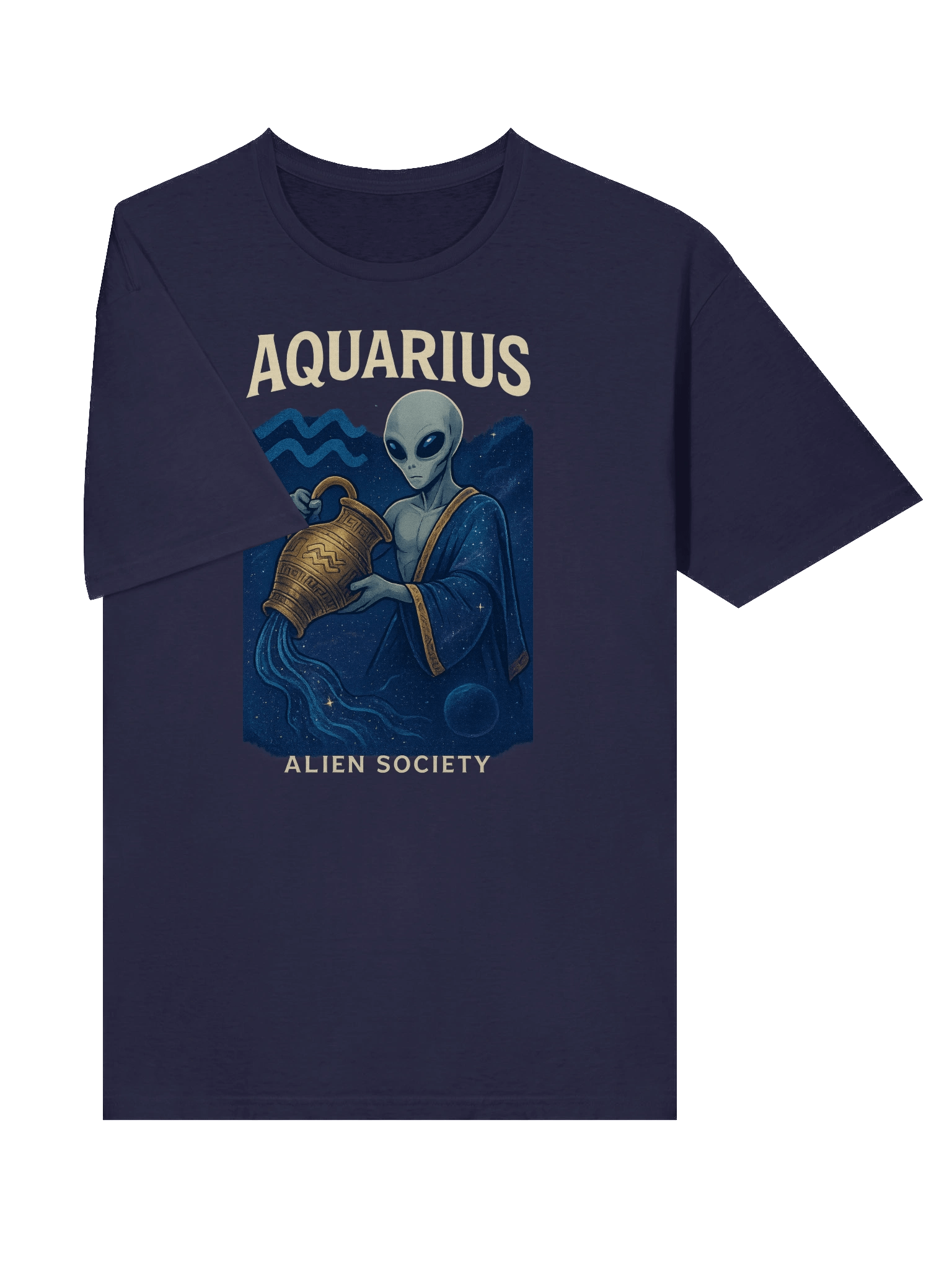 Aquarius Alien Robe T-Shirt product image (6)
