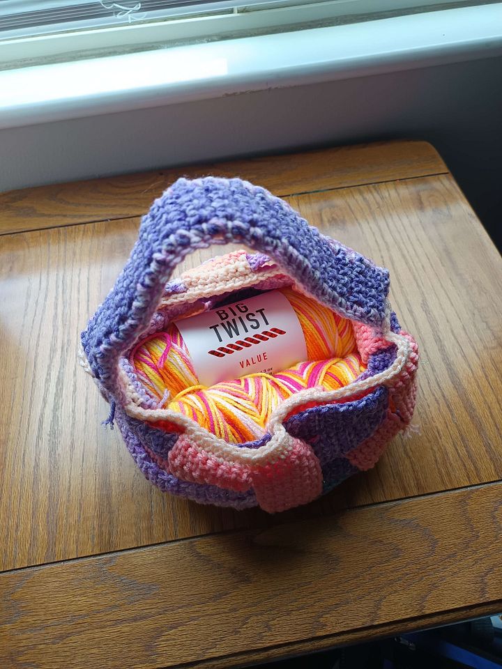 Woven Crocheted Easter Basket product image (2)
