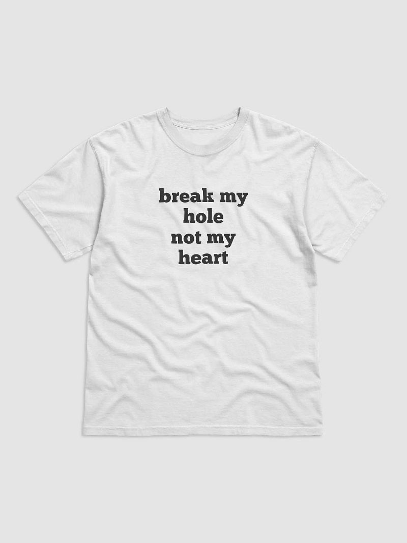 Break My Hole - Front Print Tee