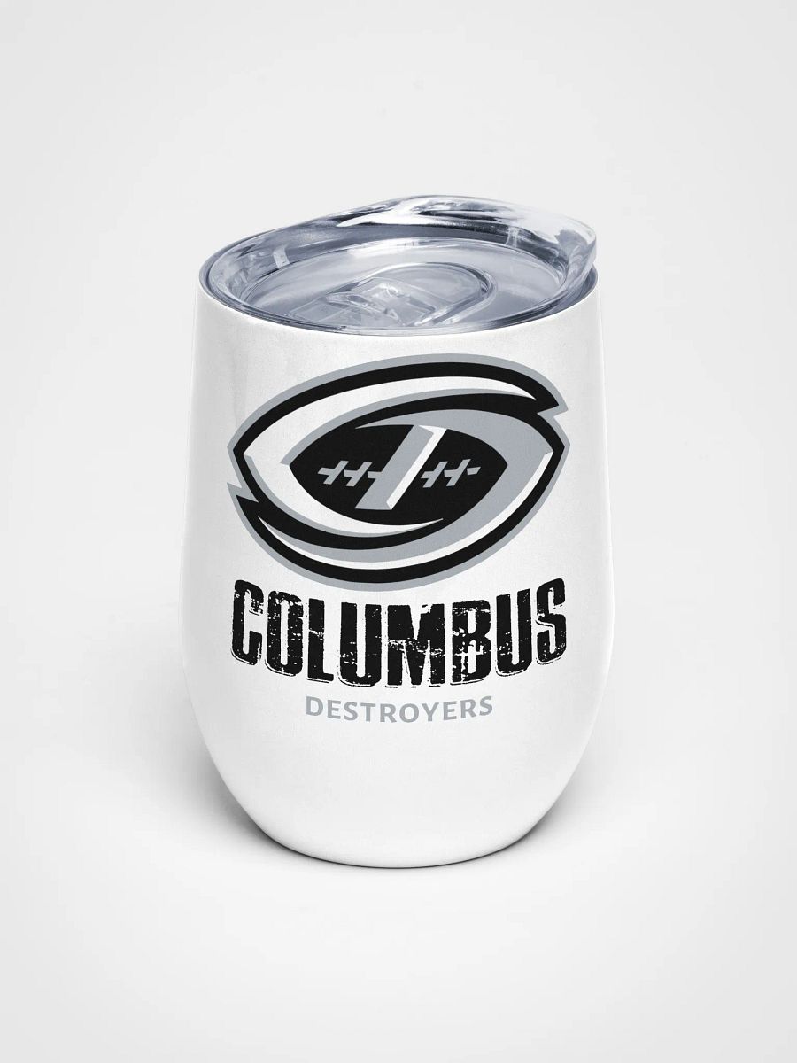 Columbus Destroyers Wine Tumbler product image (1)