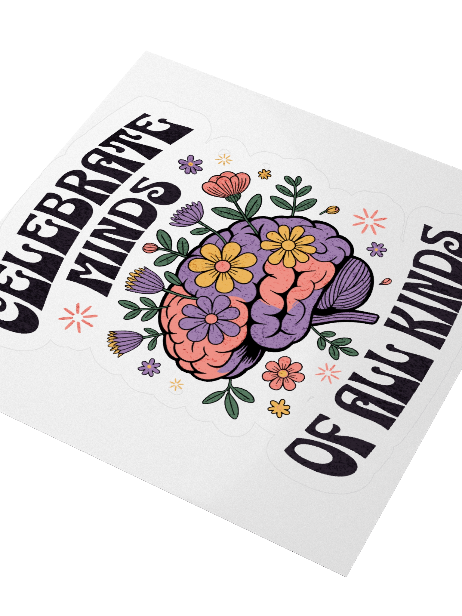 Minds of All Kinds Kiss Cut Stickers product image (8)