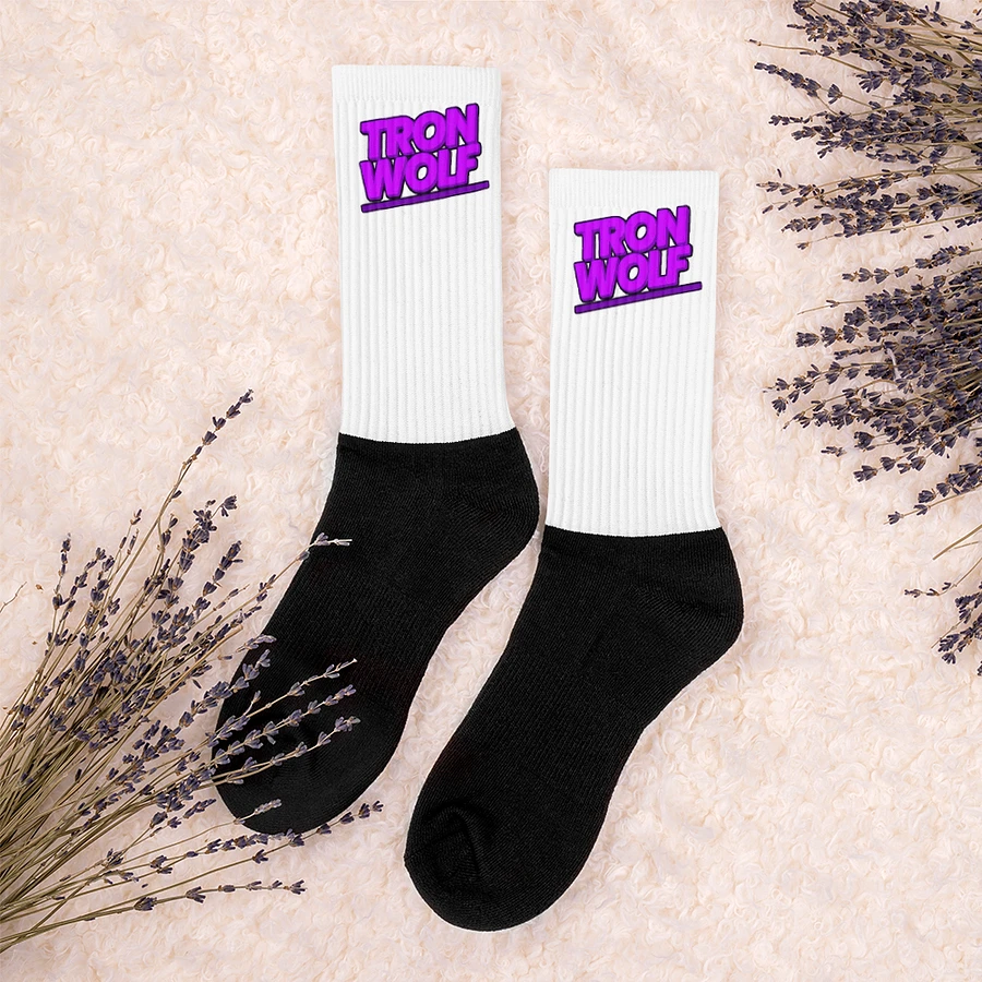 Funky TronWolf Socks! (JUST FOR THE FUNSIES) product image (6)