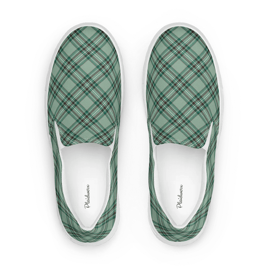 Kelly Tartan Women's Slip-On Shoes product image (1)