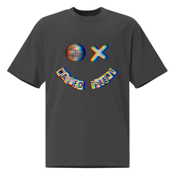 WASTED TALENT OG LOGO SMILEY OVERSIZED TEE product image (1)