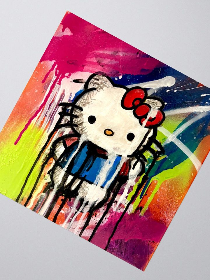 Goodbye Kitten Kiss Cut Stickers product image (6)