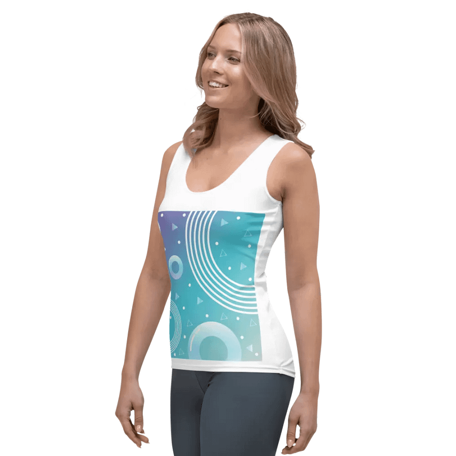 Harmony Geometric All-Over Tank Top product image (5)