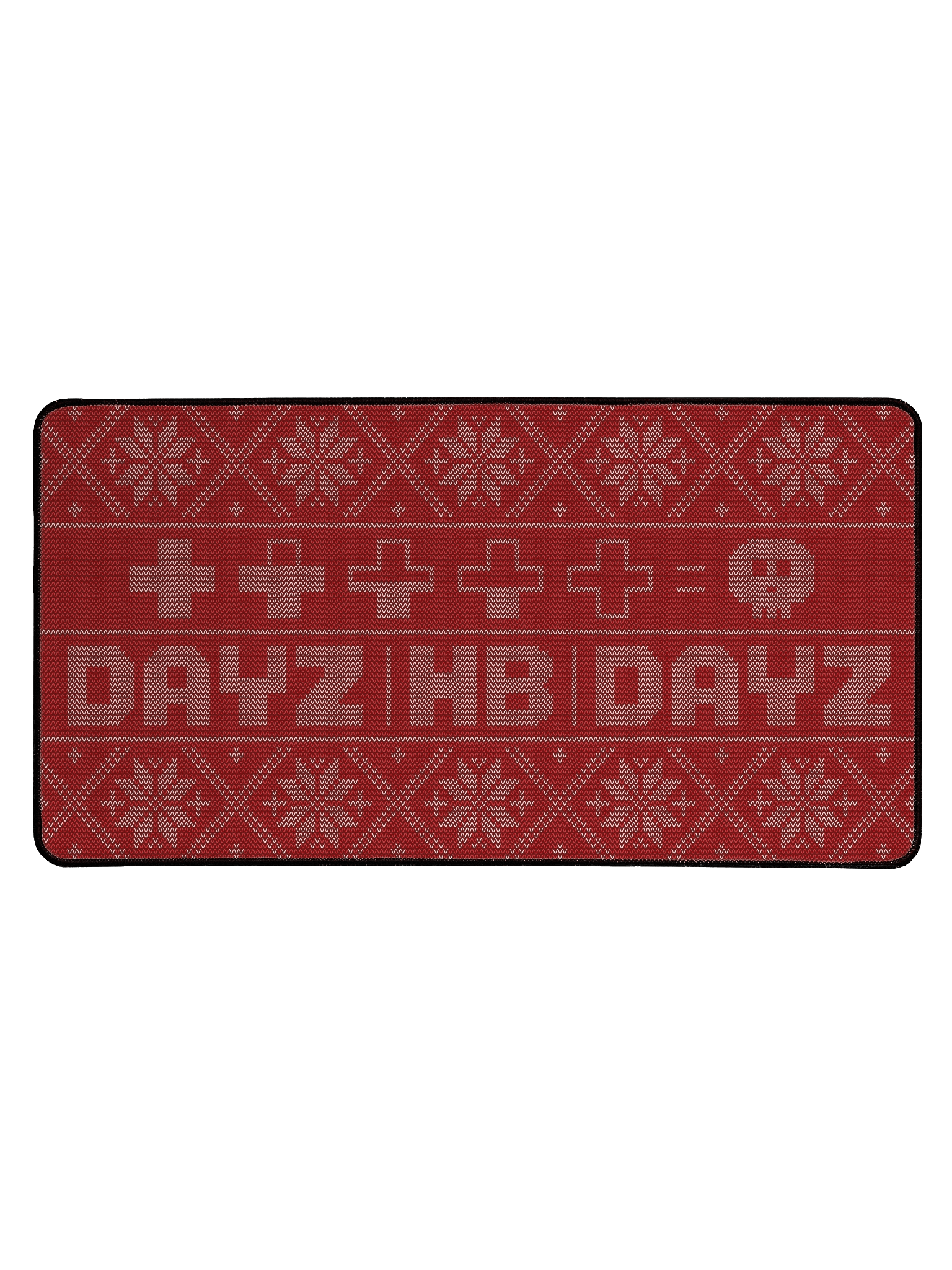 HappyBombs Festive Knit Desk Mouse Mat - Extra large product image (2)