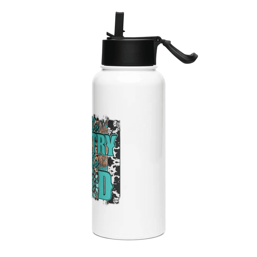 A Little Country, A Little Hood - Stainless Steel Sports Water Bottle product image (3)