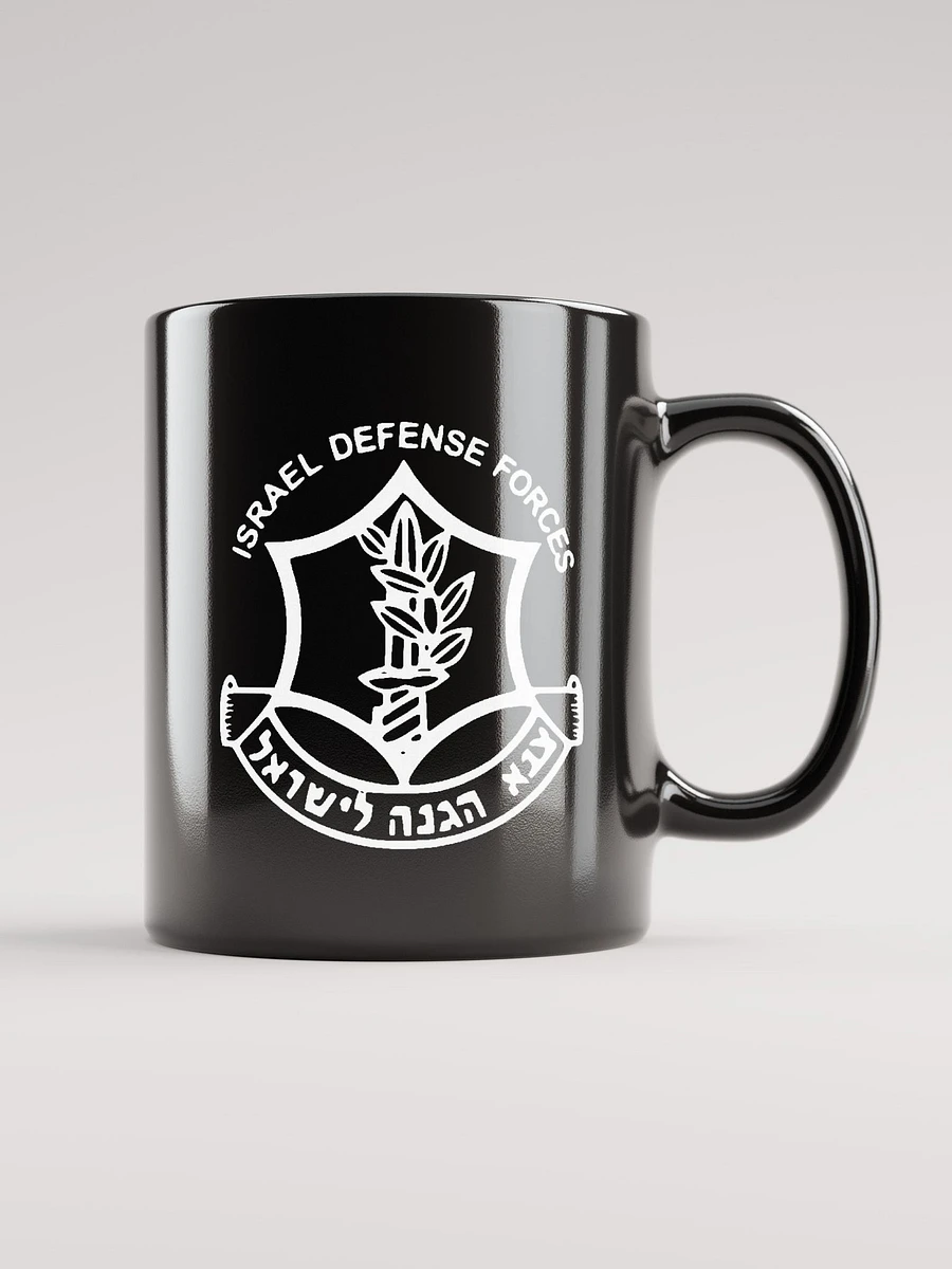 IDF Logo Black Mug product image (2)