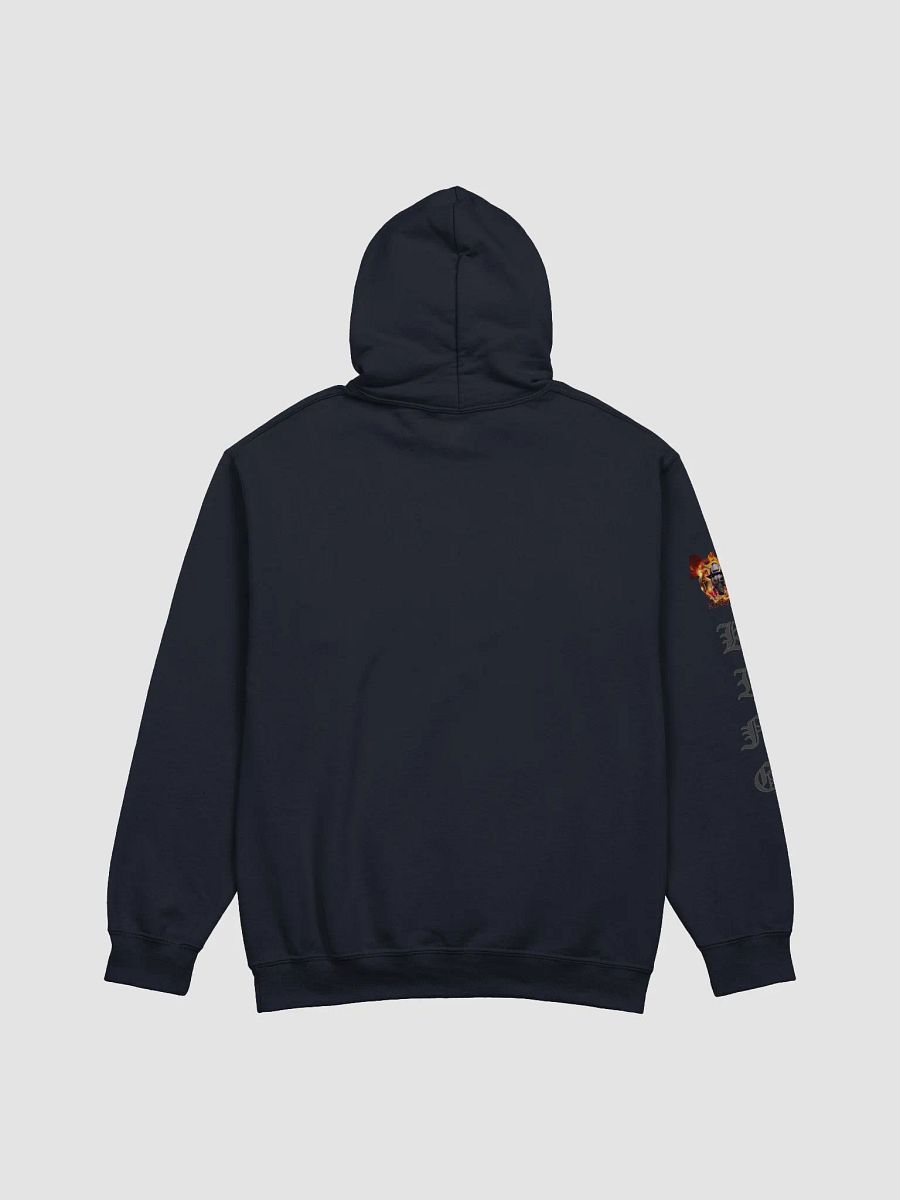 "Off Duty, Save Yourself" Fire Hoodie product image (3)