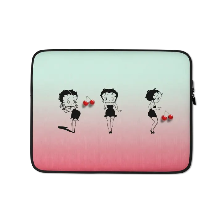 "Betty" Cherry Bomb Laptop Sleeve product image (1)