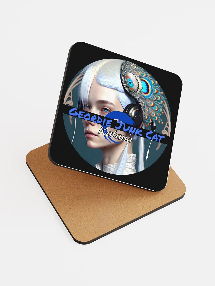 Katana TWO Drink Coaster (3.74″x 3.74″, US and EU SHIPPING) product image (6)