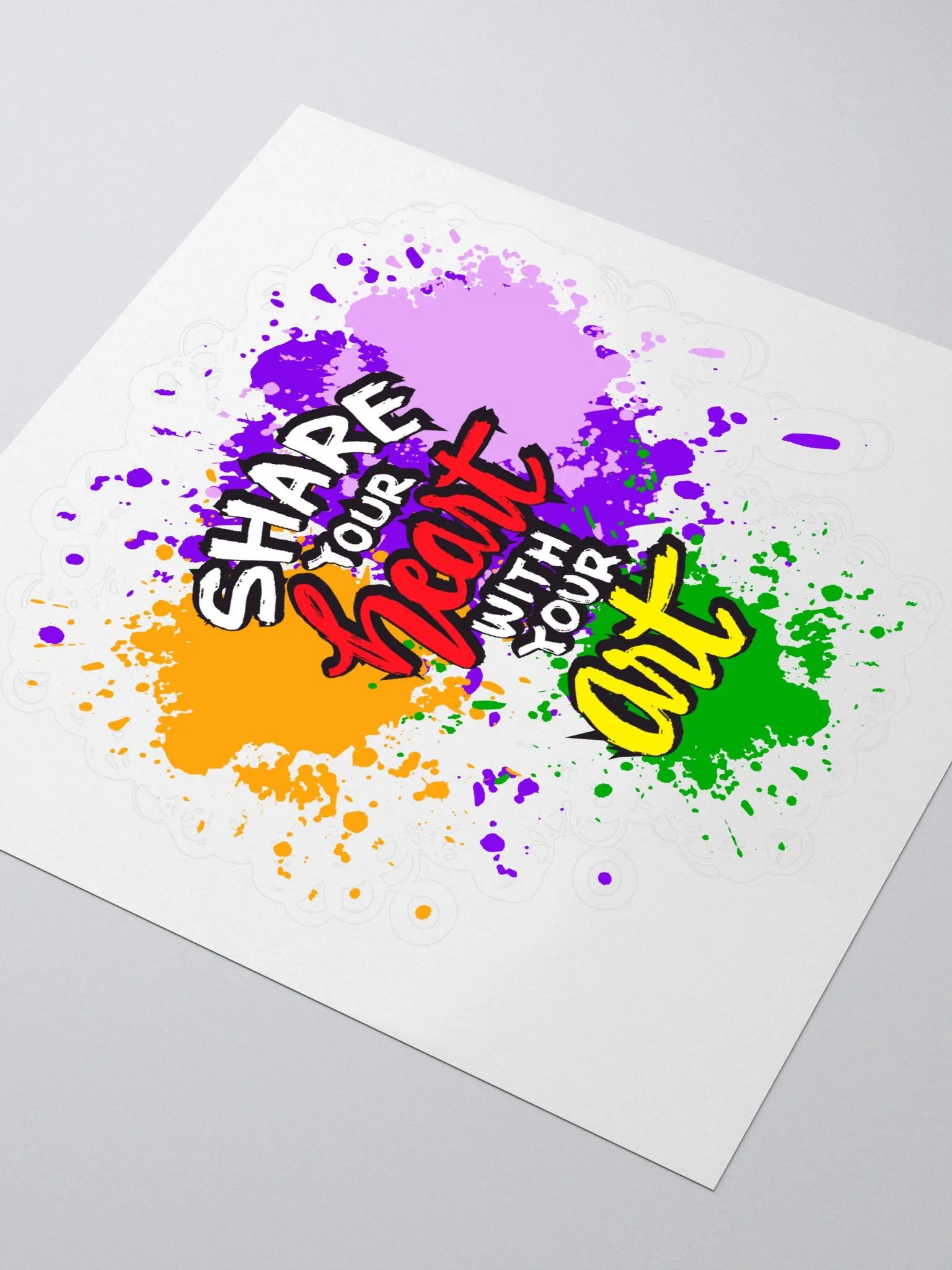 SHARE YOUR HEART WITH YOUR ART product image (3)