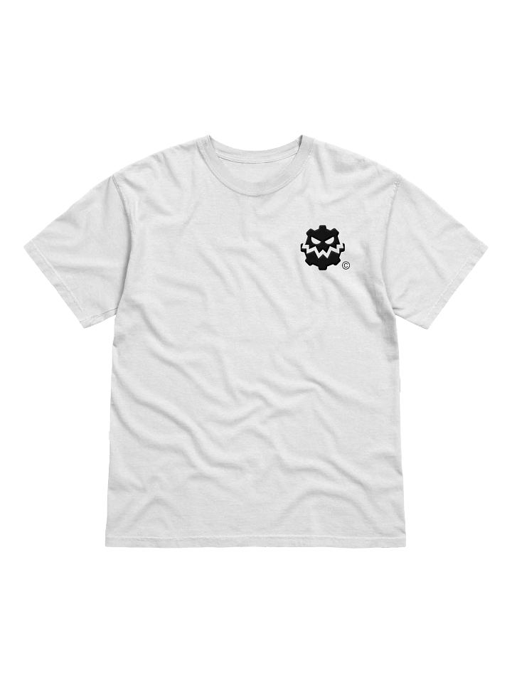 Cog Monster Embroidered Black Logo T-Shirt product image (12)