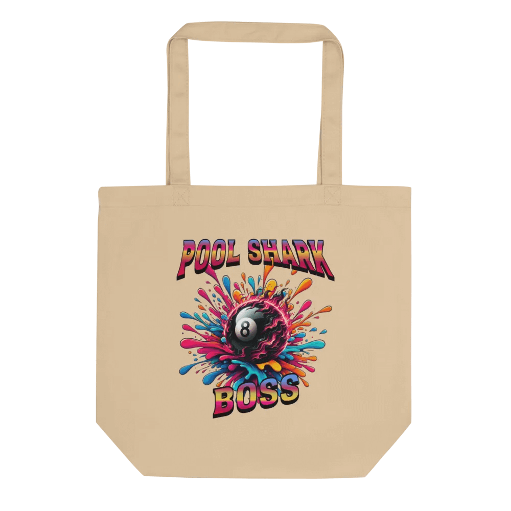 Pool Shark Boss Vibrant 8-Ball Tote Bag product image (1)