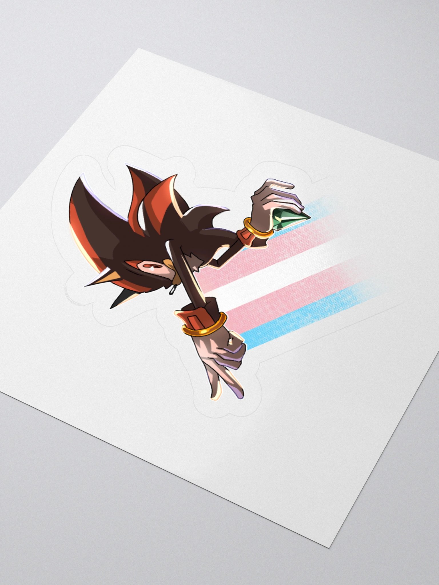 Shadow - transpride - sticker product image (11)