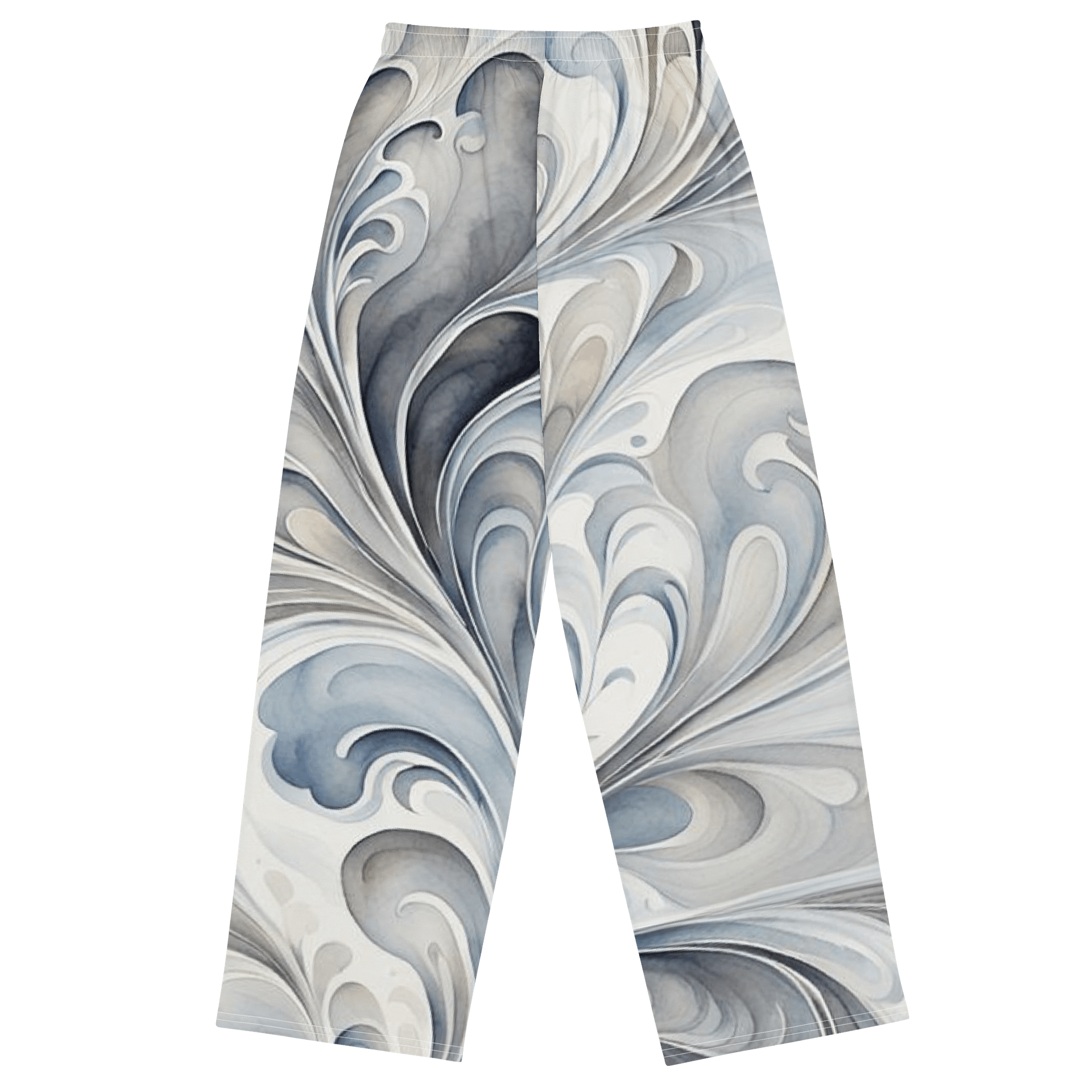 Gray Fractals Pants product image (2)