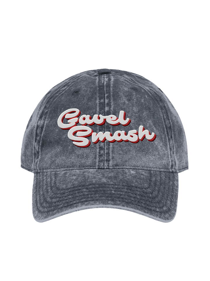 Gavel Smash Embroidered Hat product image (1)