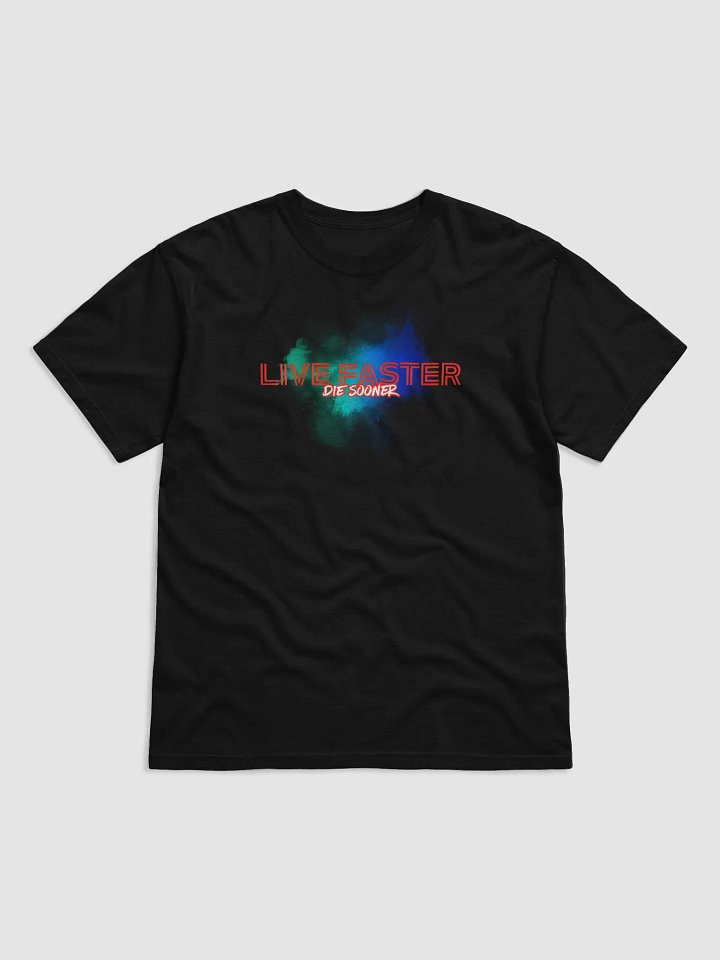 Live Faster Die Sooner Cotton Tee product image (3)
