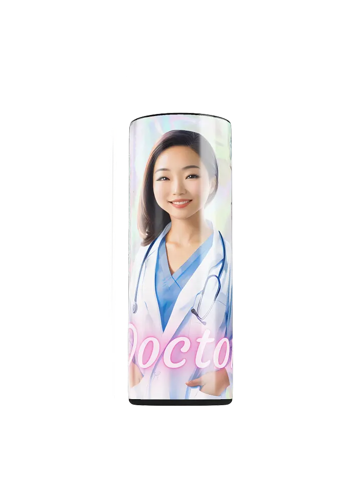 Asian Doctor 20 oz Skinny Stainless Steel Tumbler product image (1)