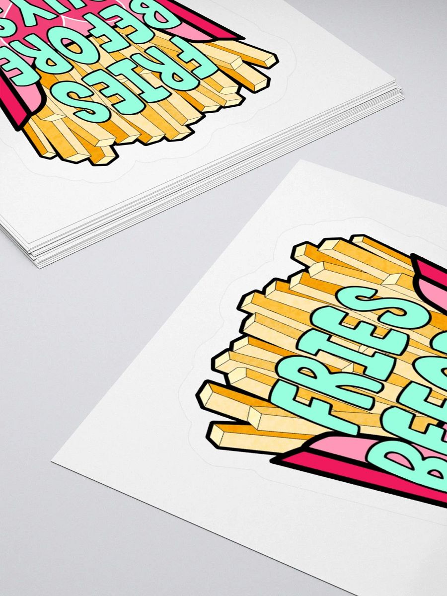 Fries Before Guys Sticker product image (4)