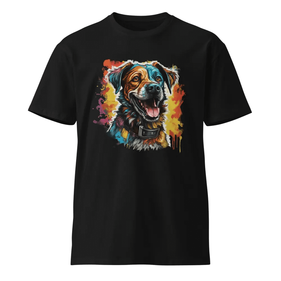 Vibrant Canine Dream Unisex T-Shirt product image (1)