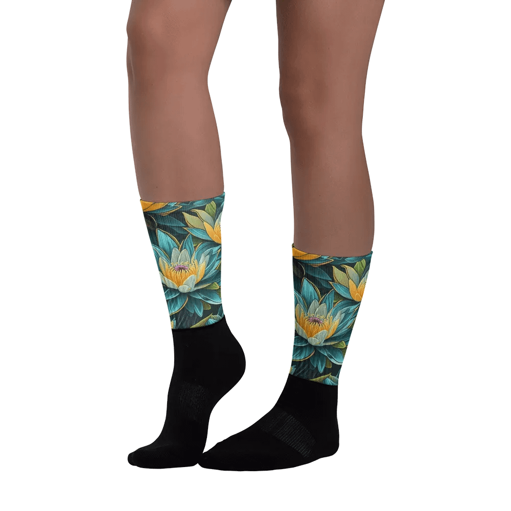 Lotus blue bas/socks product image (3)