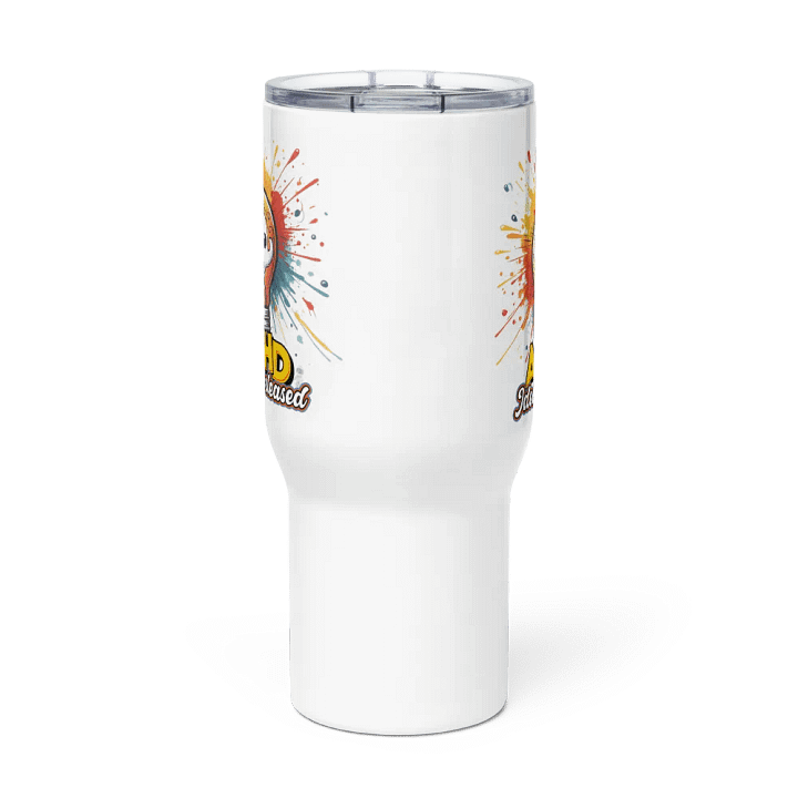ADHD Ideas Unleashed Travel Mug with a Handle product image (3)