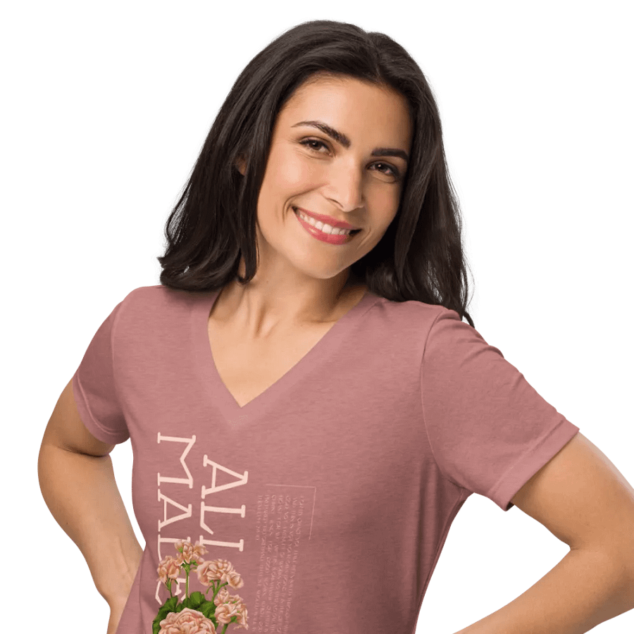 Made Alive in Christ V-Neck T-Shirt product image (4)
