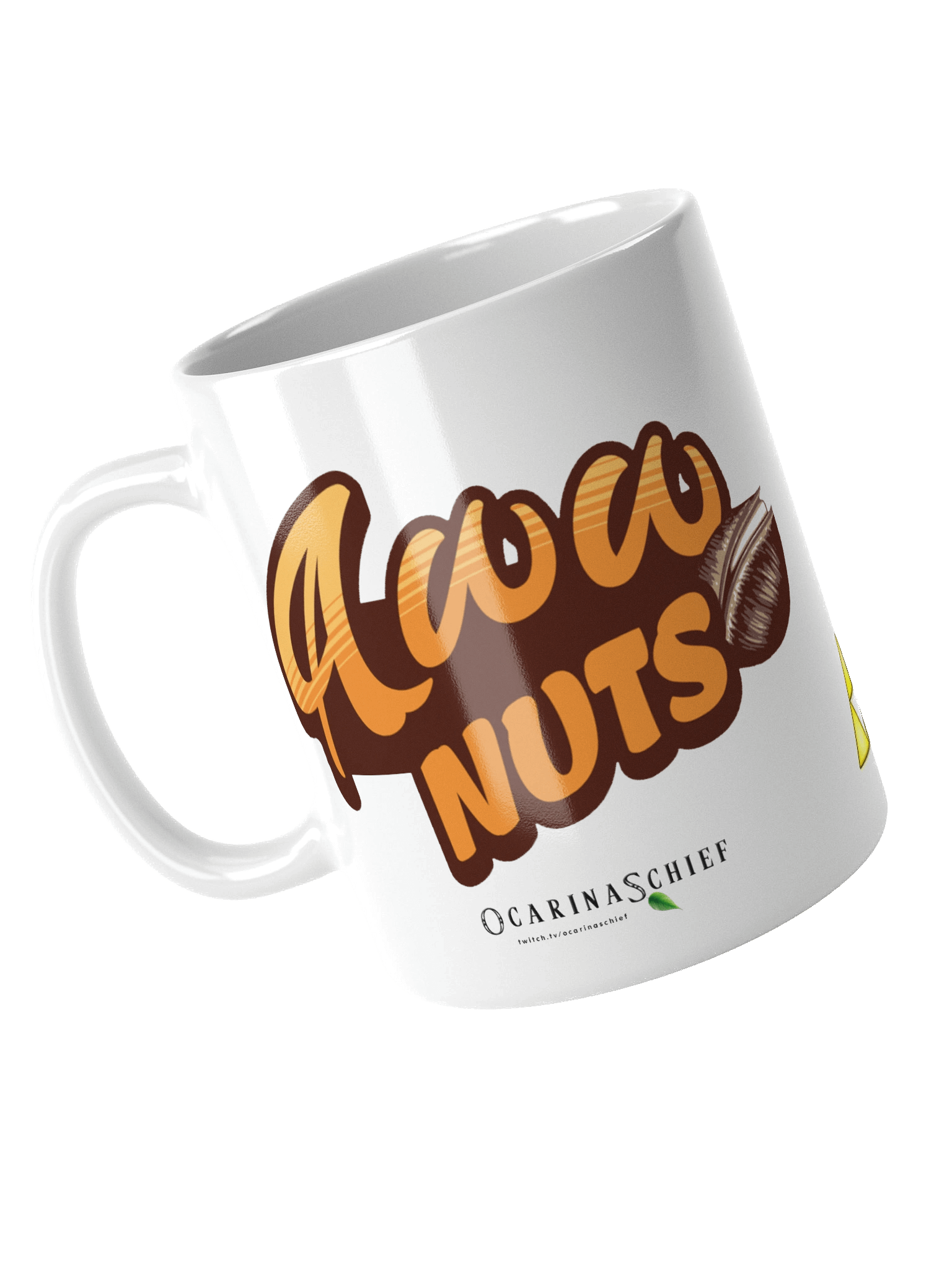 Aww Nuts White Glossy Mug product image (4)