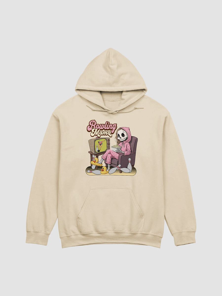 TV Bowling Mama Skeleton Chic Pink Hoodie product image (13)