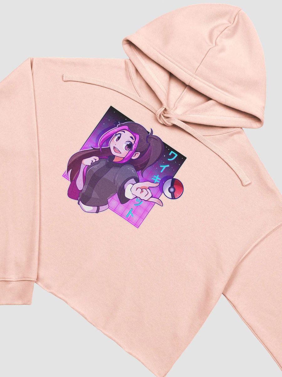 Vaporwave - Fleece Crop Top Hoodie product image (10)