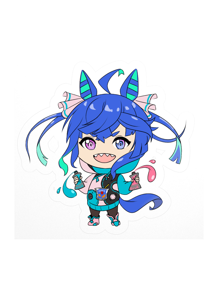 Twin Turbo x CeganCosplay Sticker product image (1)